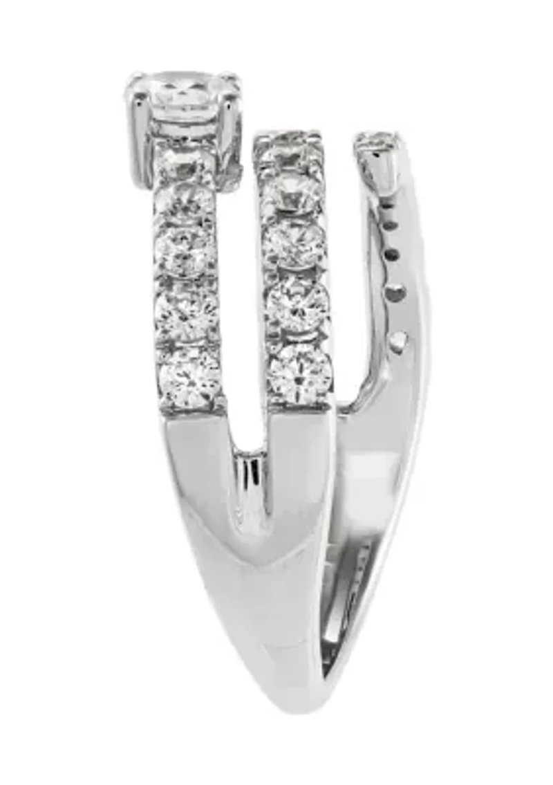 1.25 ct. t.w. Lab Grown Diamond Ring in 10K White Gold