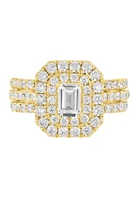 2 ct. t.w. Lab Grown Diamond Ring in 10K Yellow Gold