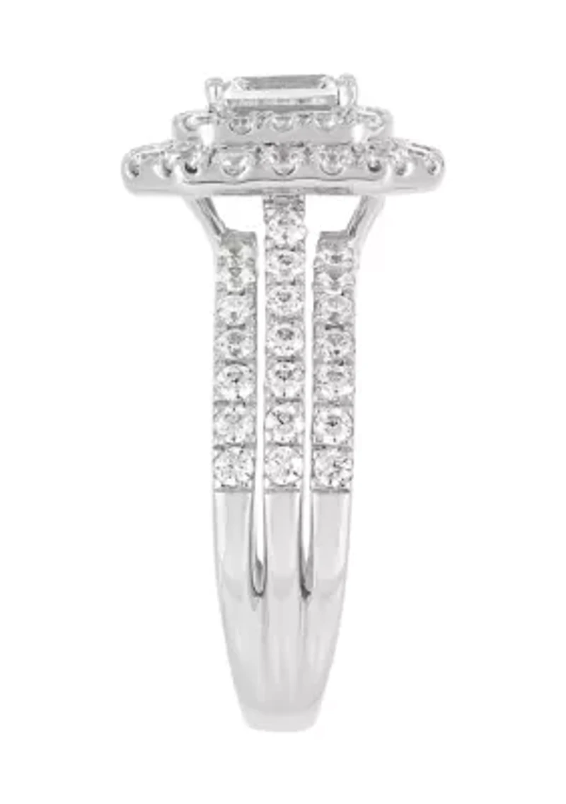 2 ct. t.w. Lab Grown Diamond Ring in 10K White Gold