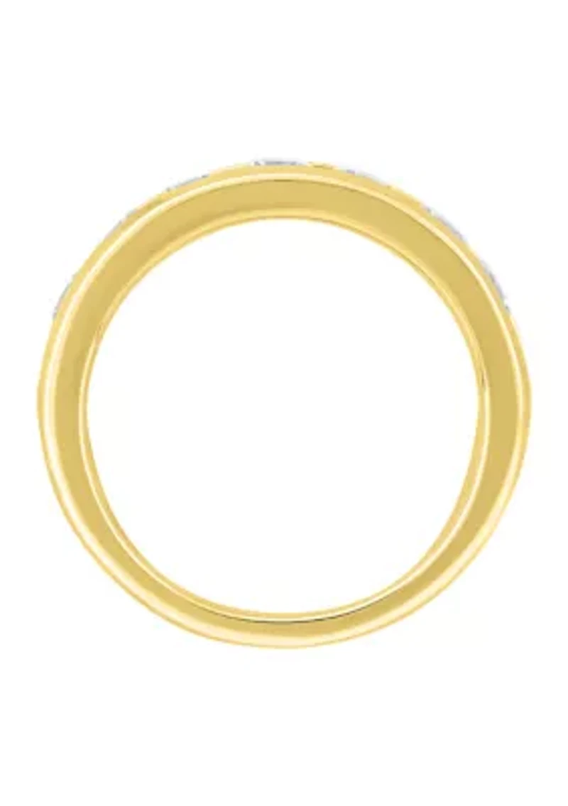2 ct. t.w. Lab Created Diamond Ring in 10K Yellow Gold