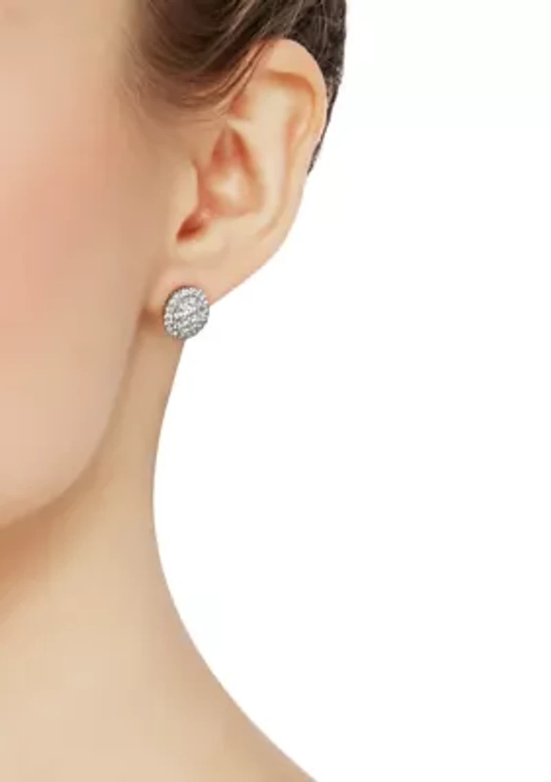 1 ct. t.w. Lab Grown Diamond Earrings in 10K White Gold