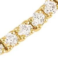 2 ct. t.w. Lab Created Diamond Tennis Bracelet 10K White Gold