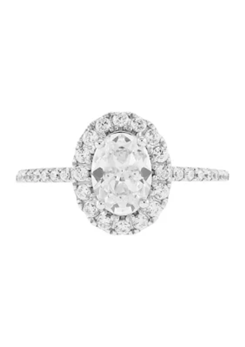 1.75 ct. t.w. Lab Created Diamond Ring in 14K White Gold