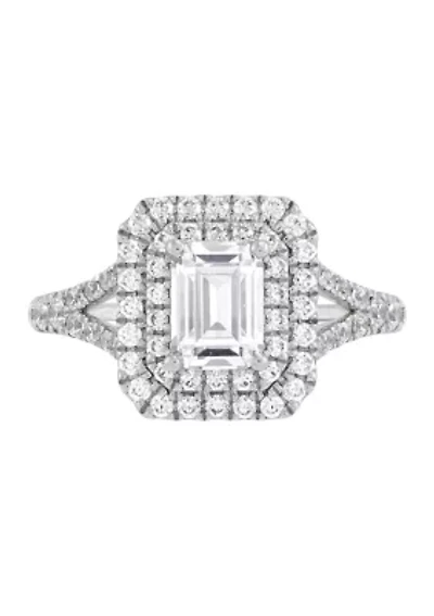 Lab Created 2 ct. t.w. Lab Diamond Ring in 14K White Gold