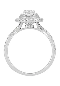 ct. t.w. Diamond Ring in 14K White Gold
