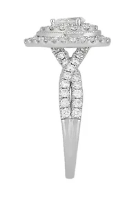 ct. t.w. Diamond Ring in 14K White Gold