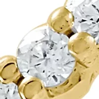 1/10 ct. t.w. Lab Grown Diamond Band Ring in 10K Yellow Gold