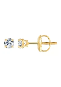 1/3 ct. t.w. Diamond Stud Earrings in 14K Yellow Gold 