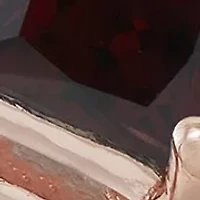 Rhodolite Garnet and Diamond Accent Ring in 14K Yellow Gold