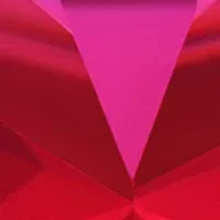 Lab Grown Ruby and 1/3 ct. t.w. Lab Grown Diamond Ring in Gold Over Silver