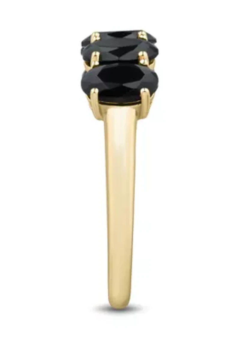 Onyx Ring in 10K Yellow Gold