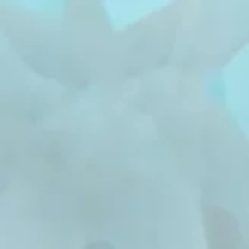 1/10 ct. t.w. Diamond and Sky Blue Topaz Necklace in 10K White Gold with 18" Rope Chain