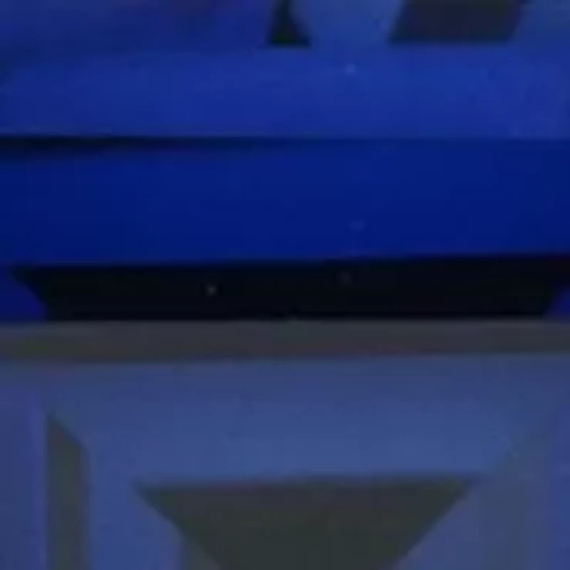 1/10 ct. t.w. Lab Created Sapphire and Lab Created Diamond Pendant Necklace with 18'' Cable Chain in 10K White Gold