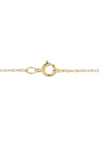 1/6 ct. t.w. Lab Grown Opal and Diamond Pendant Necklace with 18'' Rope Chain in Gold Over Sterling Silver