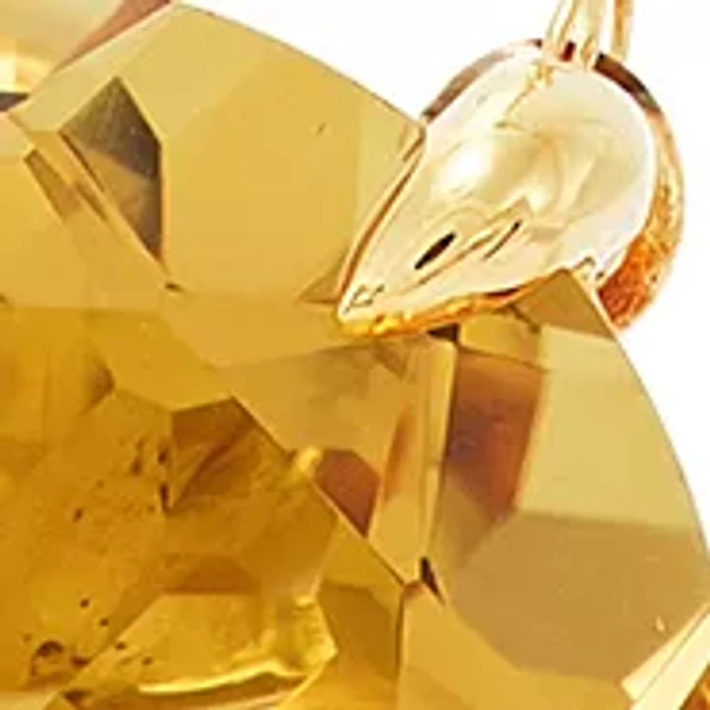 Lab Grown Necklace 10K Yellow Gold