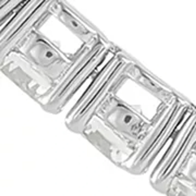 Lab Grown White Sapphire Bracelet