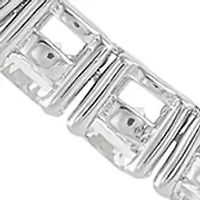 Lab Grown White Sapphire Bracelet