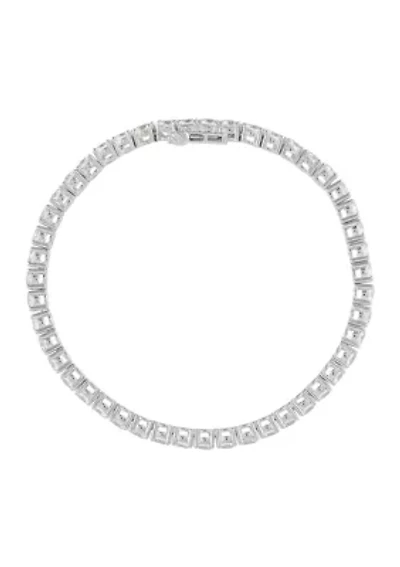 Lab Grown White Sapphire Bracelet