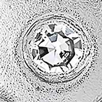 1/10 ct. t.w. Diamond Teddy Bear Stud Earrings in Sterling Silver