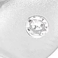 Diamond Accent Butterfly Pendant with 16" Cable Chain in Sterling Silver