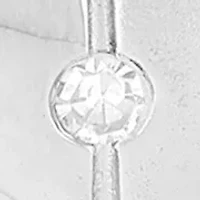 1/10 ct. t.w. Diamond Heart Pendant with 16" Cable Chain in Sterling Silver