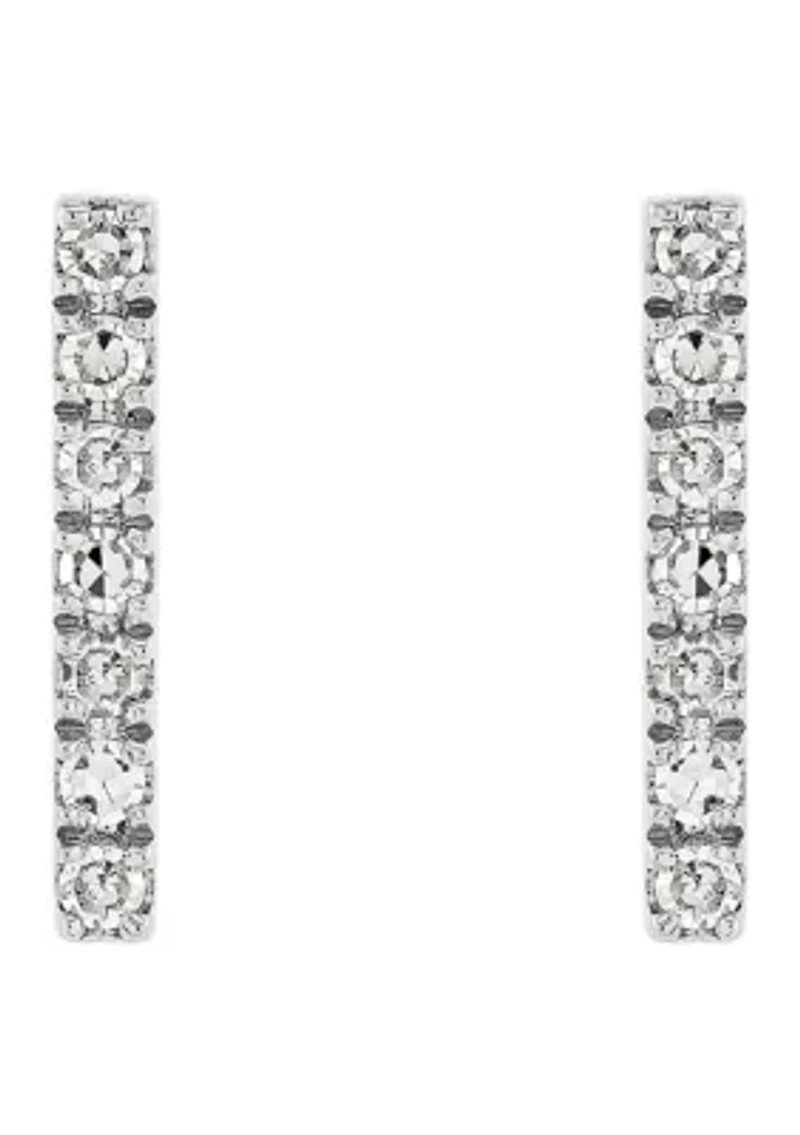 1/5 ct. t.w. Diamond Pendant and Earring Set in Sterling Silver