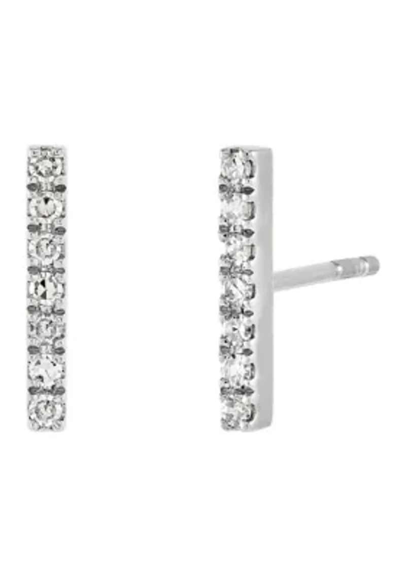 1/5 ct. t.w. Diamond Pendant and Earring Set in Sterling Silver