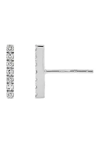 1/5 ct. t.w. Diamond Pendant and Earring Set in Sterling Silver