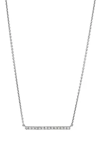 1/5 ct. t.w. Diamond Pendant and Earring Set in Sterling Silver
