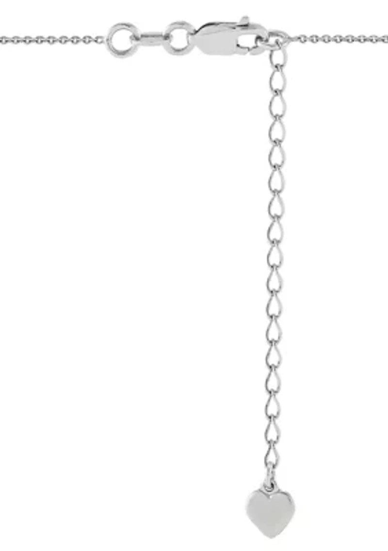 1/5 ct. t.w. Diamond Pendant and Earring Set in Sterling Silver