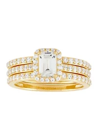 1.5 ct. t.w. Lab Grown Diamond Set Ring in 10K Yellow Gold