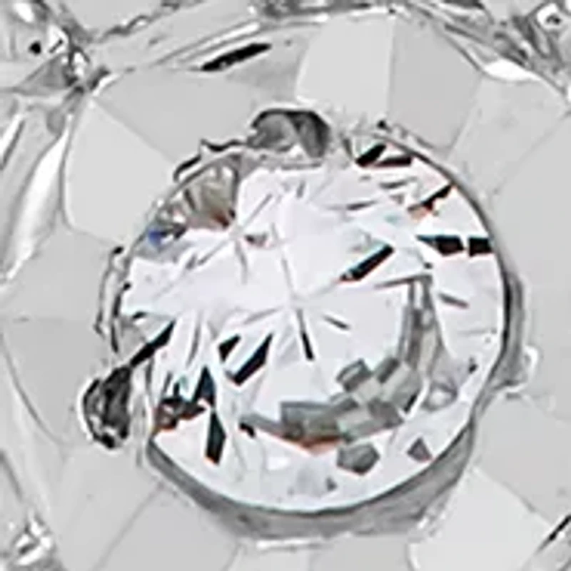 1/10 ct. t.w. Lab Grown Stud and Hoop Earring Set in Sterling Silver