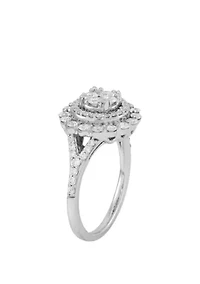 1 ct. t.w. Diamond Ring in 10k White Gold
