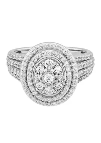1 ct. t.w. Diamond Ring in 10K White Gold