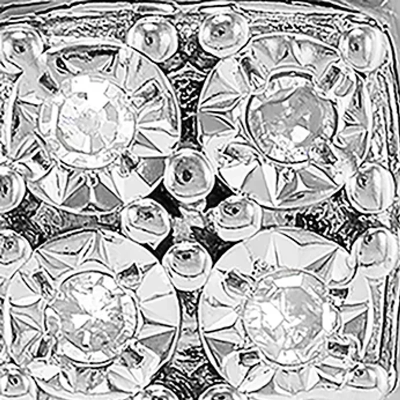 1/10 ct. t.w. Diamond Ring in Sterling Silver