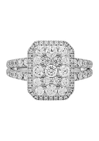 2.5 ct. t.w. Lab Grown Diamond Ring in 10K White Gold