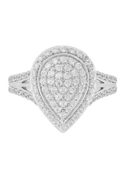 Lab Created 1 ct. t.w. Lab Grown Diamond Ring in Sterling Silver