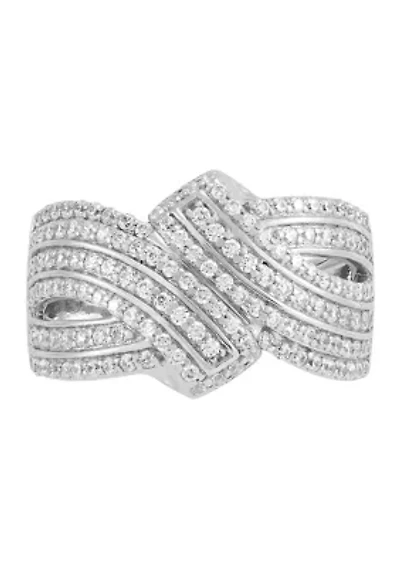 1 ct. t.w. Diamond Ring in Sterling Silver