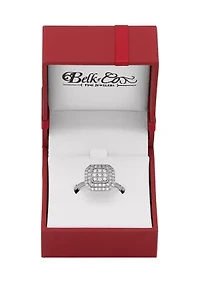  1/2 ct. t.w. Lab Grown Diamond Ring in Sterling Silver