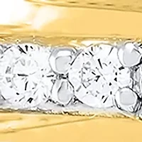 1/2 ct. t.w. Lab Grown Diamond Ring in Gold Over Sterling Silver