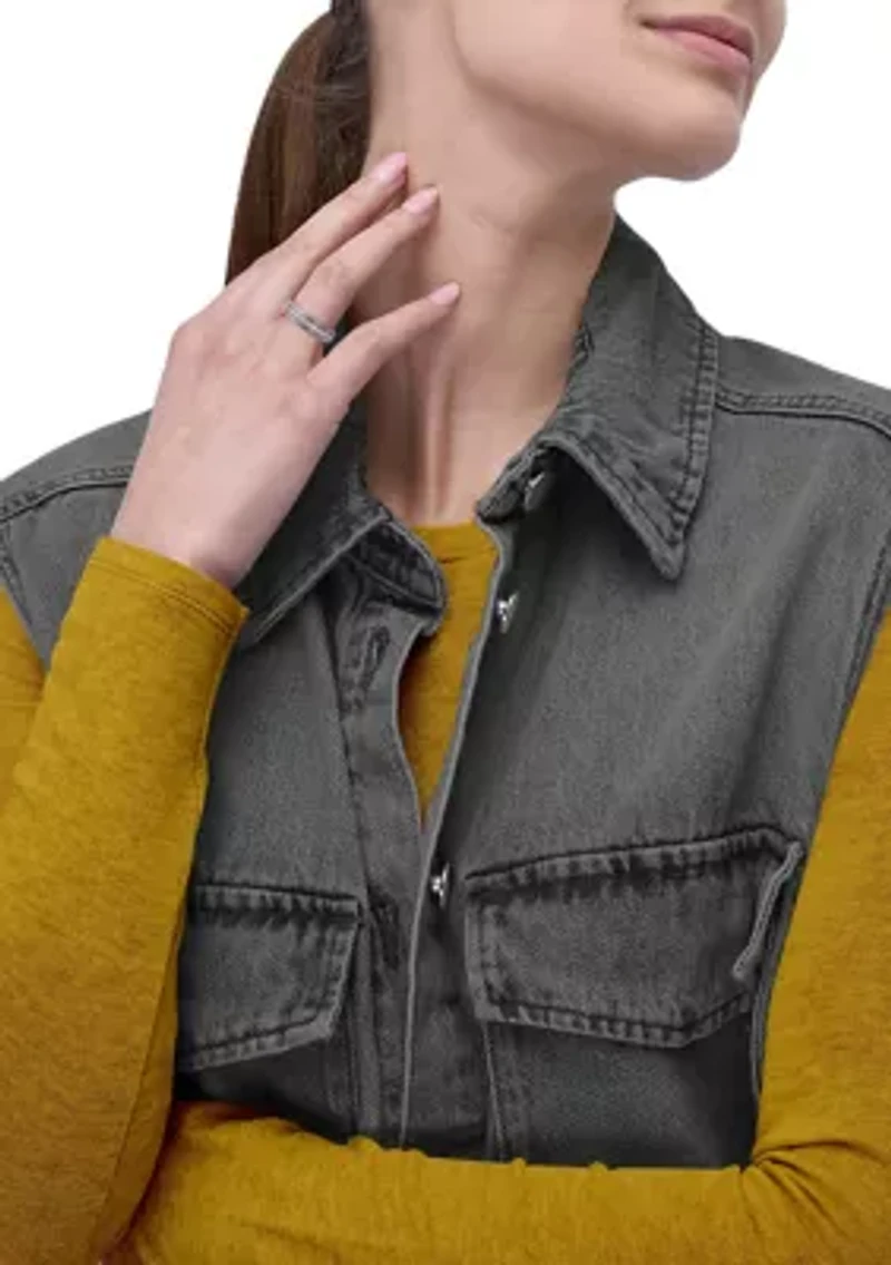 1 ct. t.w. Lab Grown Diamond Ring in Sterling Silver