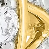 1/ ct. t.w. Lab Grown Diamond Ring in Gold Over Sterling Silver