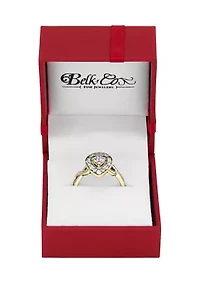 1/ ct. t.w. Lab Grown Diamond Ring in Gold Over Sterling Silver