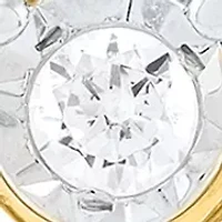 1/4 ct. t.w. Lab Grown Diamond Heart Ring in Gold Over Sterling Silver