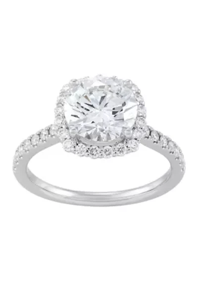 ct. t.w. Lab Grown Diamond Ring in 14K White Gold