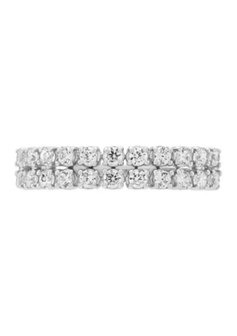1/2 ct. t.w. Lab Grown Diamond Ring in 10K White Gold