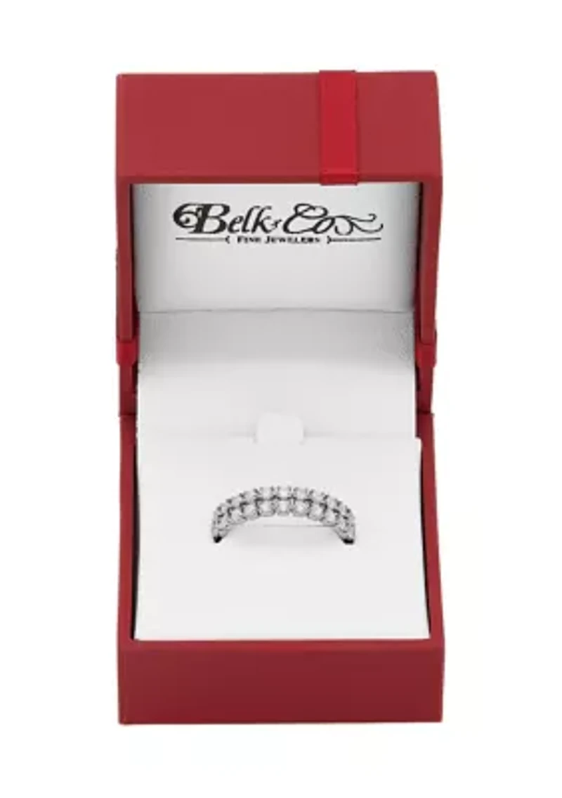 1/2 ct. t.w. Lab Grown Diamond Ring in 10K White Gold