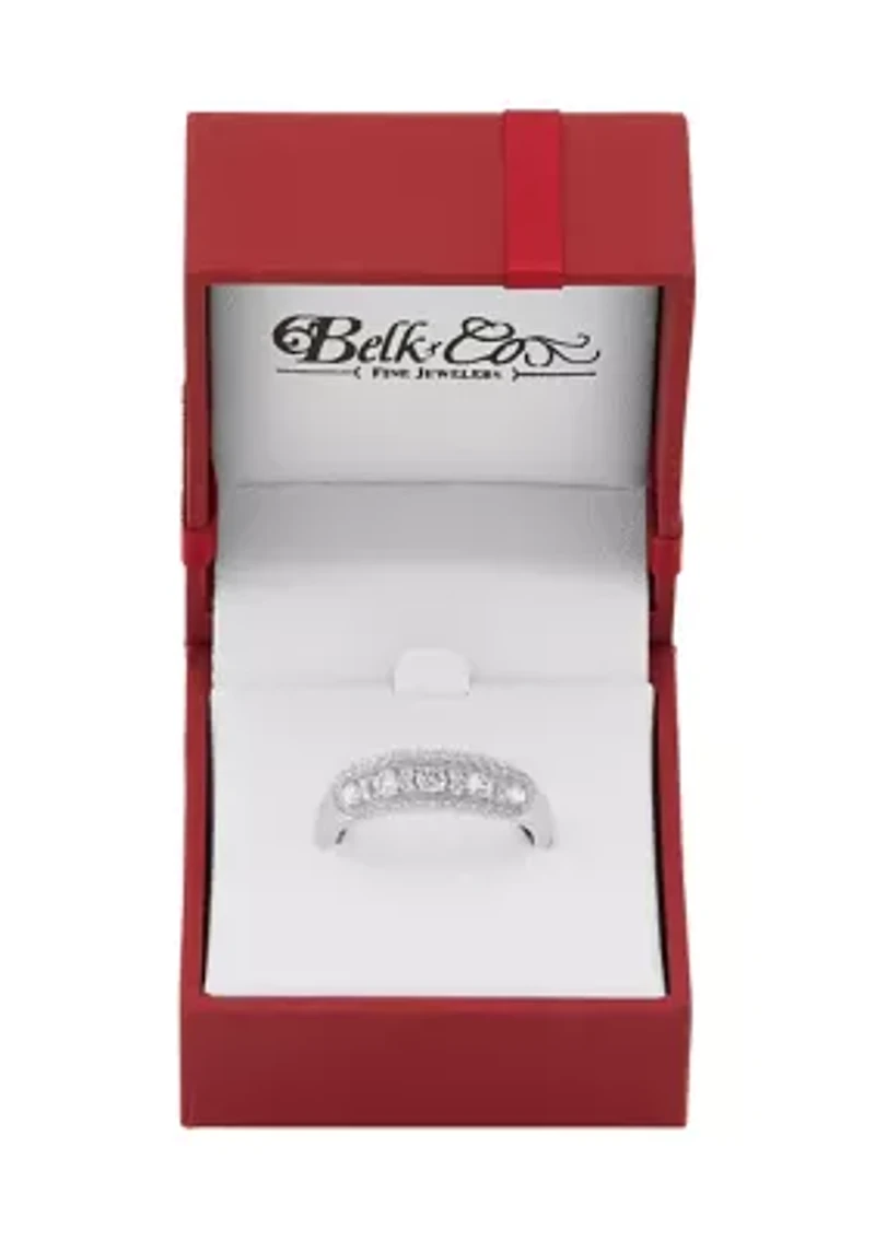 1 ct. t.w. Lab Grown Diamond Ring in Sterling Silver