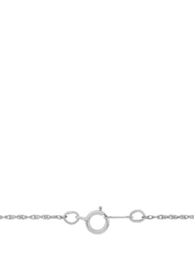 1/2 ct. t.w. Diamond Cross Pendant on Chain