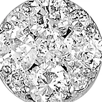 1 ct. t.w. Diamond Pendant in 10K White Gold